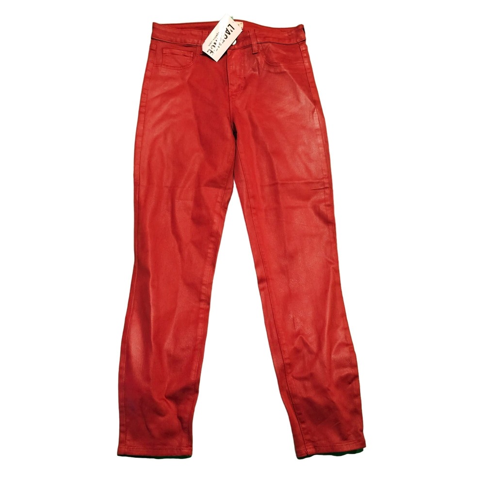 NWT L'AGENCE Margot Jean Redsone Coated 29